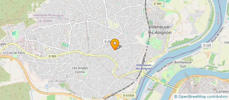 localisation de l'entreprise STEDAREM à VILLENEUVE-LES-AVIGNON