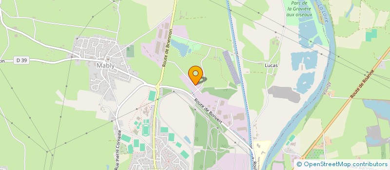 localisation de l'entreprise STEDEN IMMOBILIER  MABLY