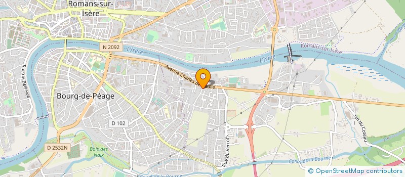 localisation de l'entreprise STEDI à CHATUZANGE-LE-GOUBET