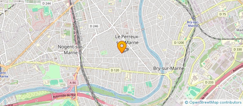 localisation de l'entreprise STEDICAT  LE PERREUX-SUR-MARNE