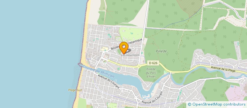 localisation de l'entreprise STEDIMA  MIMIZAN