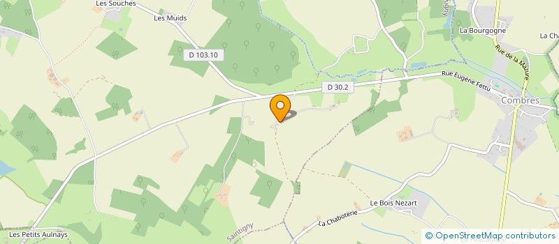 localisation de l'entreprise STEDY à SAINTIGNY
