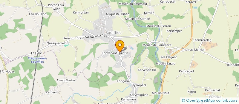 localisation de l'entreprise STEED  SQUIFFIEC