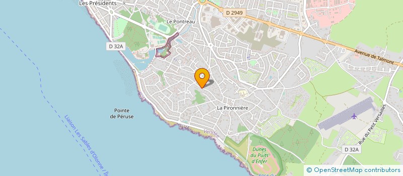 localisation de l'entreprise STEEL à LES SABLES D'OLONNE