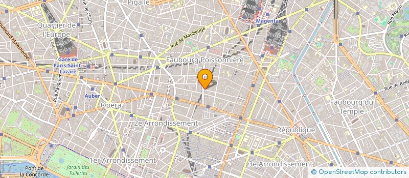 localisation de l'entreprise STEEL BLUE  PARIS