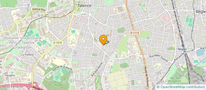 localisation de l'entreprise STEEL-CONNECT  TALENCE