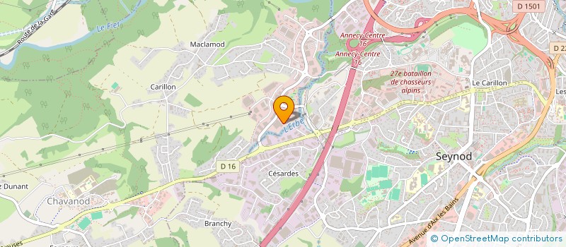 localisation de l'entreprise STEEL COOK  CHAVANOD