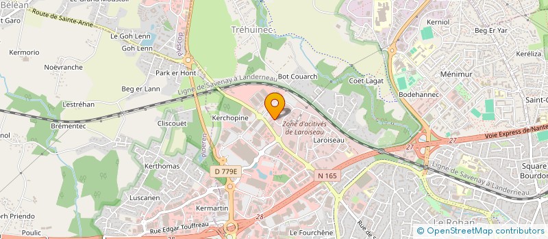 localisation de l'entreprise STEEL DRUM à VANNES