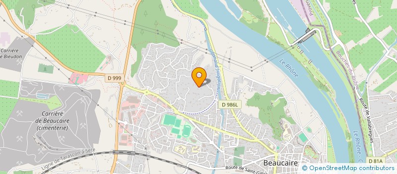 localisation de l'entreprise STEEL G  BEAUCAIRE