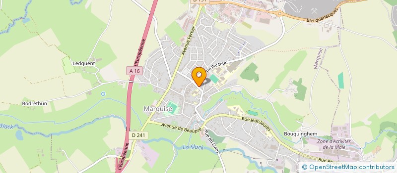 localisation de l'entreprise STEEL INDUS BY DEVAUX  MARQUISE