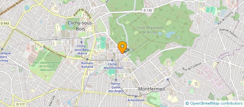 localisation de l'entreprise STEEL METAL à CLICHY-SOUS-BOIS