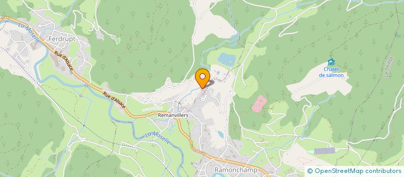 localisation de l'entreprise STEEL-PISCINE  RUPT-SUR-MOSELLE