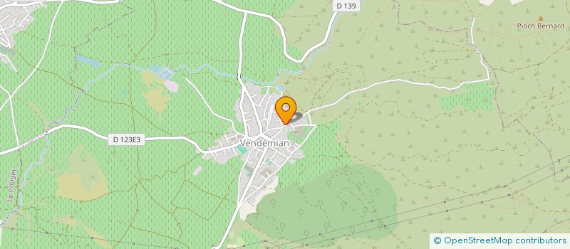 localisation de l'entreprise STEEL WOOD FERRONNERIE  VENDEMIAN