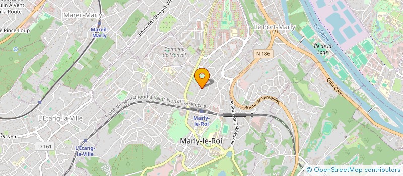 localisation de l'entreprise STEELE DEARY IMMOBILIER  MARLY-LE-ROI