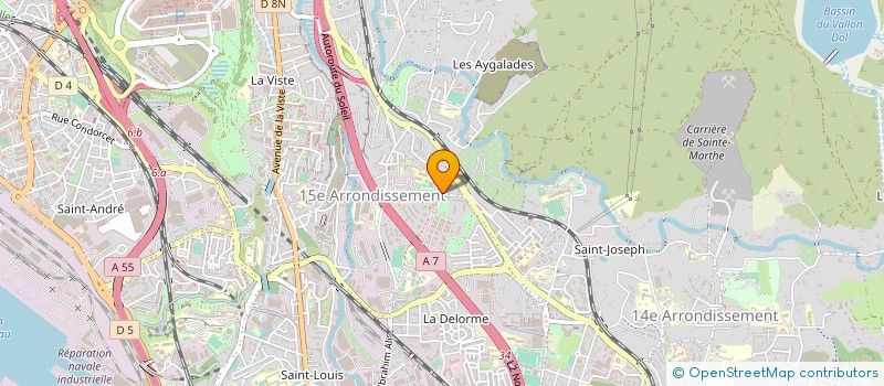 localisation de l'entreprise STEELEO à MARSEILLE