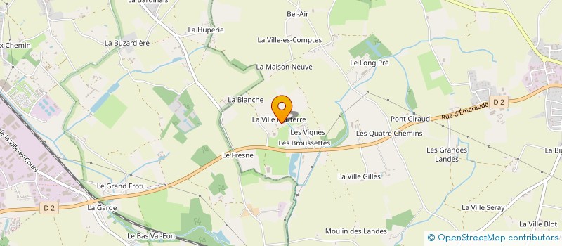 localisation de l'entreprise STEELINBOX à SAINT-MELOIR-DES-ONDES