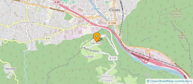 localisation de l'entreprise STEELLED à NANCY-SUR-CLUSES