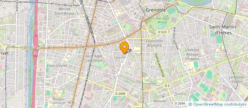 localisation de l'entreprise STEELOIYODY  GRENOBLE