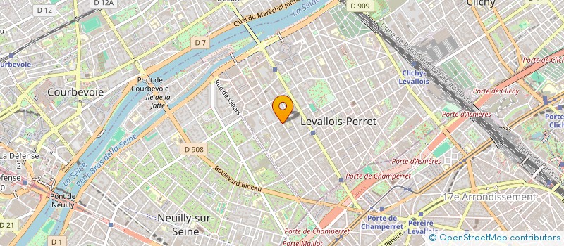 localisation de l'entreprise STEELSTONE REAL ESTATE à LEVALLOIS-PERRET