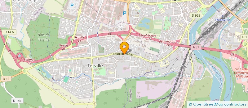 localisation de l'entreprise STEELWAG à TERVILLE