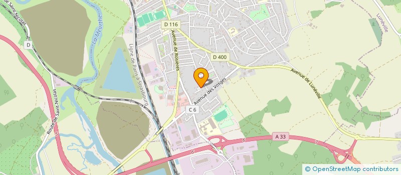 localisation de l'entreprise STEELY  DOMBASLE-SUR-MEURTHE