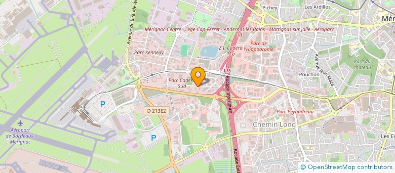 localisation de l'entreprise STEELYARD EQUIPEMENT  MERIGNAC