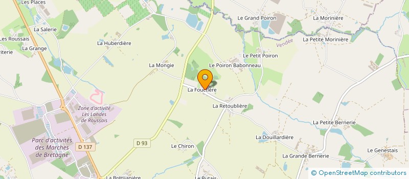 localisation de l'entreprise STEEMAG à MONTAIGU-VENDEE