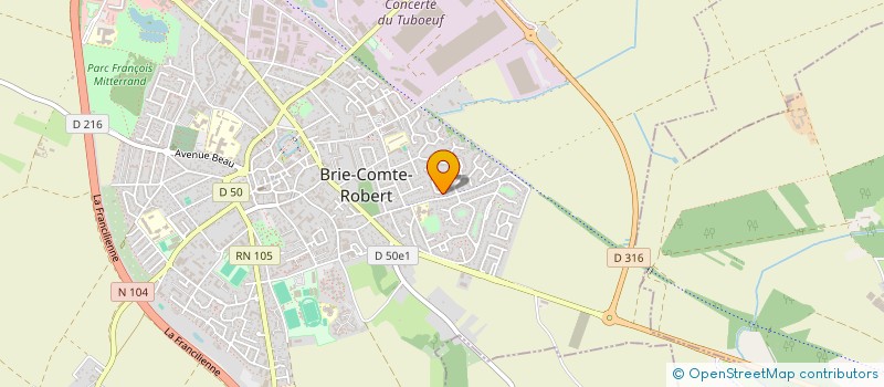 localisation de l'entreprise STEENE à BRIE-COMTE-ROBERT