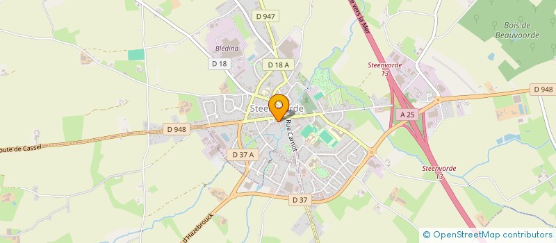 localisation de l'entreprise STEENVOORDE ANIMATION CULTURE  STEENVOORDE