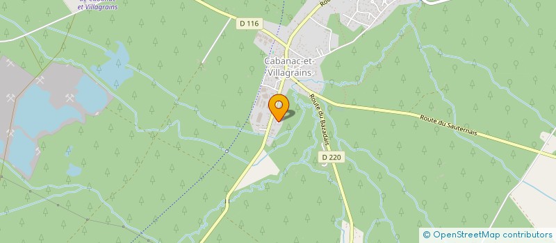 localisation de l'entreprise STEERIT  CABANAC-ET-VILLAGRAINS
