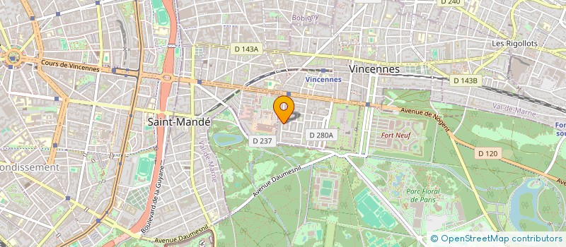 localisation de l'entreprise STEEV&SON PARTNERS  SAINT-MANDE