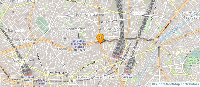 localisation de l'entreprise STEEVE à PARIS
