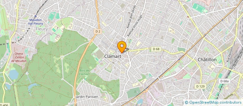 localisation de l'entreprise STEEVE AND KLY à CLAMART