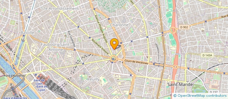 localisation de l'entreprise STEEVE CONSOLE à PARIS