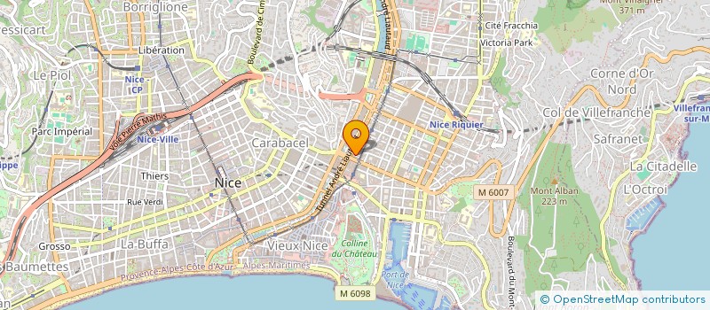 localisation de l'entreprise STEEVE ET OUIDAD COGET NEE JANFAOUI à NICE