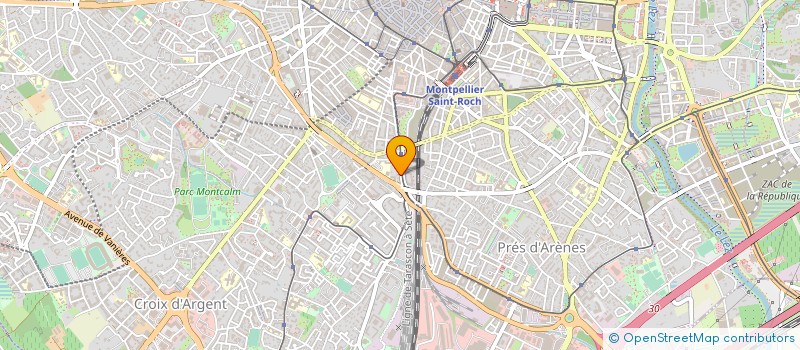 localisation de l'entreprise STEEVE GUILLERME  MONTPELLIER