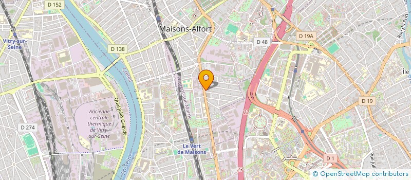 localisation de l'entreprise STEEVEN à MAISONS-ALFORT