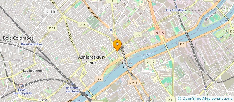 localisation de l'entreprise STEF ABATEN L ET OUBETNI A à ASNIERES-SUR-SEINE