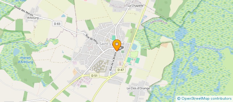 localisation de l'entreprise STEF AGAISSE  SAINT-LYPHARD