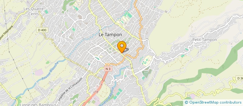 localisation de l'entreprise STEF AH HOT FILS à LE TAMPON