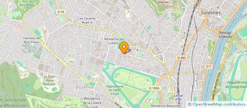 localisation de l'entreprise STEF AIM ET MEYBLUM à SURESNES