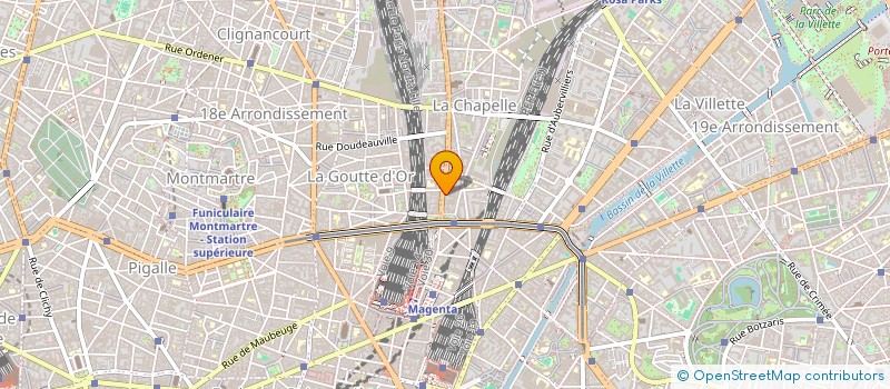 localisation de l'entreprise STEF ALJANE HEMED CHETTIR EL HADJ  PARIS