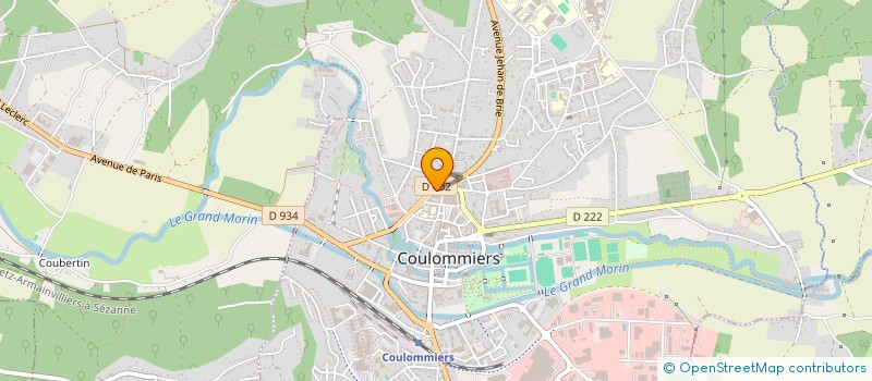 localisation de l'entreprise STEF.ARMONIA à COULOMMIERS