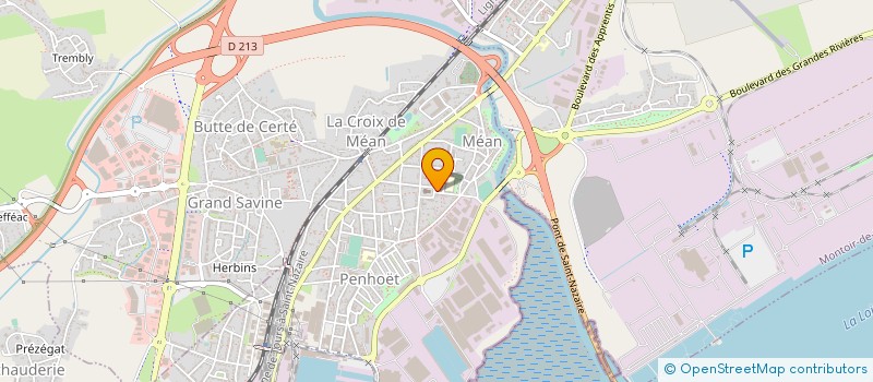 localisation de l'entreprise STEF ASSOLLANT J ET FEUNTEUN D  SAINT-NAZAIRE