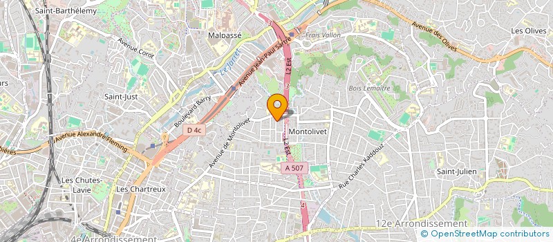 localisation de l'entreprise STEF AUTO  MARSEILLE