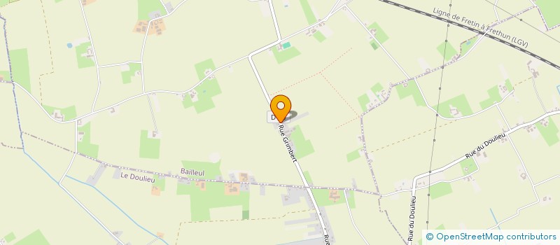 localisation de l'entreprise STEF BAILLEUL à BAILLEUL