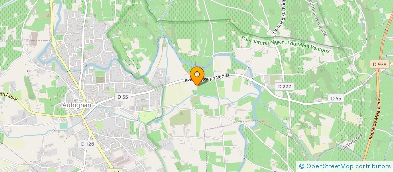 localisation de l'entreprise STEF BARROT YVETTE ET JEAN PAUL  AUBIGNAN