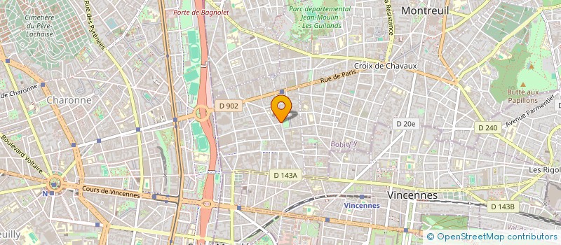 localisation de l'entreprise STEF BECHROUNE MOHAMED IDJIS HAFID à MONTREUIL
