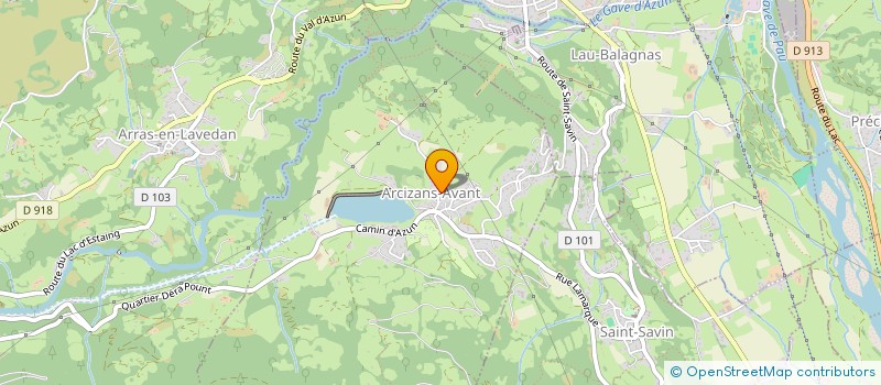 localisation de l'entreprise STEF BEGARIE ALAIN AGUILLON FRANCOISE  ARCIZANS-AVANT