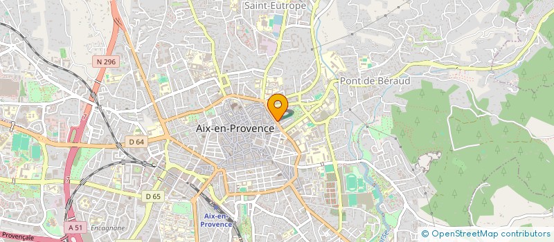 localisation de l'entreprise STEF BELUGOU ALICE ET GASTON à AIX-EN-PROVENCE